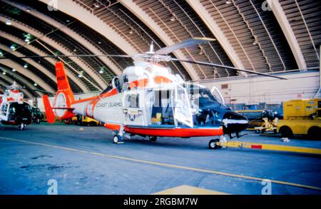 United States Coast Guard - Aerospatiale MH-65C Dolphin 6505 (msn 6038) Stock Photo