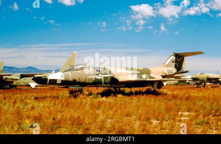 United States Air Force (USAF) - McDonnell RF-101C-60-MC Voodoo 56-229 (MSN 249), at Davis-Monthan Air Force Base for storage and disposal. Stock Photo