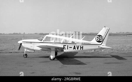 Piper PA-28R-200 Cherokee Arrow EI-AVH (msn 28R-7135151), at Dublin Airport in March 1973. Stock Photo
