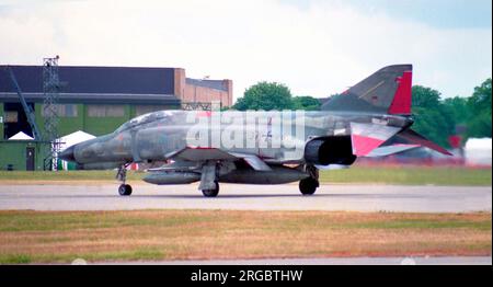 Luftwaffe - McDonnell Douglas F-4F Phantom II 37+36 (msn 4436) at RAF Waddington Stock Photo