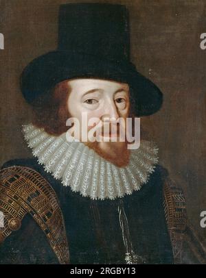 FRANCIS BACON (1561-1626)  English statesman and philosopher Stock Photo