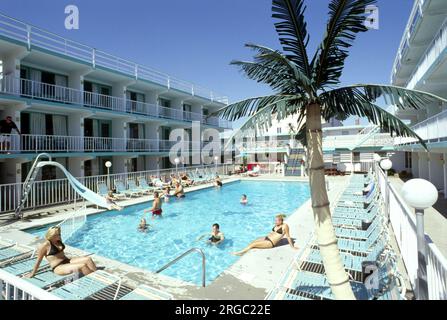 Rio Motel in Wildwood, New Jersey Stock Photo - Alamy