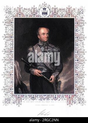 ROWLAND, first viscount HILL British military commander Stock Photo