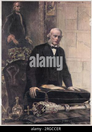 JOSEPH LISTER (1827 - 1912), English surgeon, medical scientist and founder of antiseptic surgery. Stock Photo