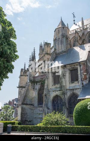 Eu,collegiate church of Notre-Dame et Saint-Laurent Stock Photo