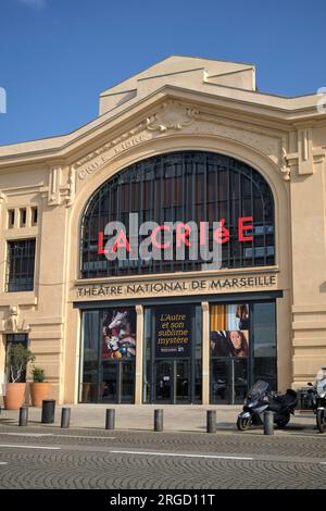 La Criee Theatre Marseille France Stock Photo