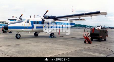 Armee de l'Air - de Havilland Canada DHC-6-300 Twin Otter 745 / IB (msn 745)), of Escadron d' Experimentation et de Transport 06/330. (Armee de l'Air - French Air Force) Stock Photo