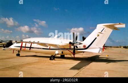 Aeronautica Militare Italiano - Piaggio P-180 Avanti MM62205 (msn 1075), of 14 Stormo 71 Gruppo. (Aeronautica Militare Italiano - Italian Air Force) Stock Photo