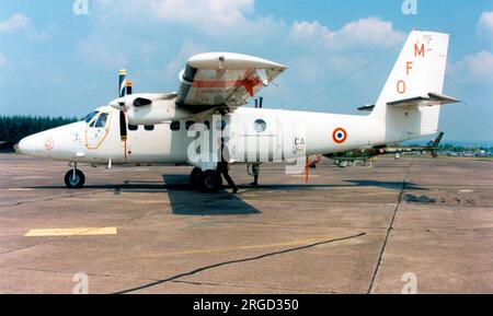 Armee de l'Air - de Havilland Canada DHC-6-300 Twin Otter 730 / CA, ex Multinational Force & Observers (MFO) In Sinai Egypt. (Armee de l'Air - French Air Force) Stock Photo