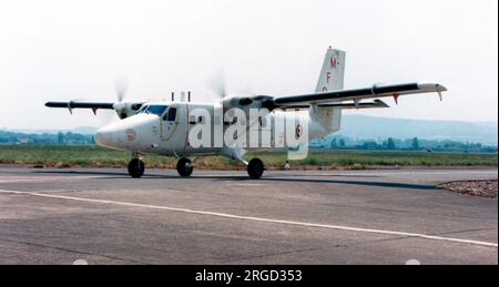 Armee de l'Air - de Havilland Canada DHC-6-300 Twin Otter 730 / CA, ex Multinational Force & Observers (MFO) In Sinai Egypt. (Armee de l'Air - French Air Force) Stock Photo