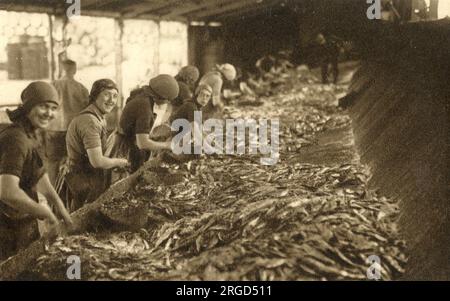 Fisher Girls at Gorleston-on-Sea, Norfolk Stock Photo