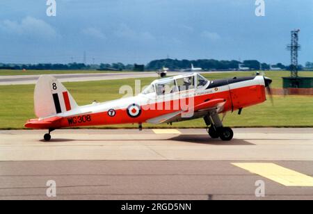 Royal Air Force - de Havilland Canada DHC-1 Chipmunk T.10 WG308 '8'. Stock Photo