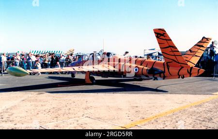 Armee de l'Air - Fouga CM.170 Magister 572 - 312-AD (msn 572), at RAF Fairford on 20 July 1991. (Armee de l'Air - French Air Force). Stock Photo