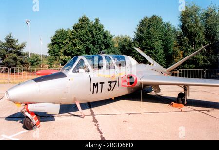 Force aerienne belge - Fouga CM.170-1 Magister MT37 (msn 312).. (Force Aerienne Belge - Belgische Luchtmacht - Belgian Air Force). Stock Photo
