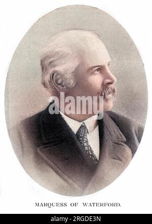 JOHN HENRY DE LA POER, fifth marquess of WATERFORD sportsman Stock Photo