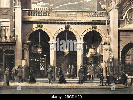 The entrance from Piccadilly. Stock Photo