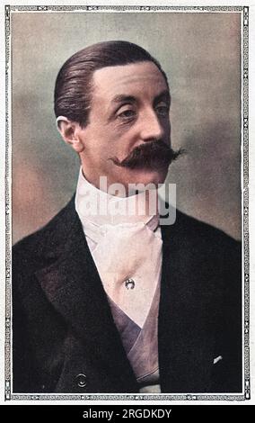 Charles Robert Spencer, sixth Earl Spencer (1857 - 1922), before that Viscount Althorp until he succeeded to the title in 1910, British courtier and Liberal politician.  He was Lord Chamberlain from 1905 to 1912 in the Liberal administrations headed by Sir Henry Campbell-Bannerman and H. H. Asquith.  He was great-grandfather of Diana, Princess of Wales and consequently, great-great grandfather of Prince William, Duke of Cambridge and Prince Harry. Stock Photo