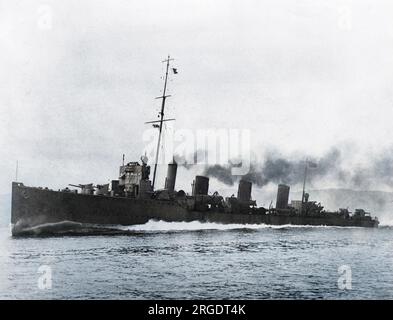 HMS FAULKNOR, BRITISH F CLASS DESTROYER. 6 JANUARY 1942, ON BOARD HMS ...