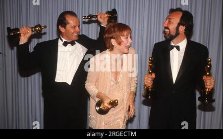 1984 Jack Nicholson Shirley MacLaine James Brooks John Barrett/Photolink / MediaPunch Stock Photo