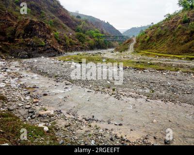 Panar River, Kumaon Hills, Uttarakhand, India Stock Photo