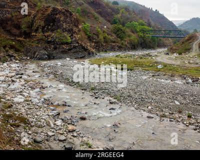 Panar River, Kumaon Hills, Uttarakhand, India Stock Photo