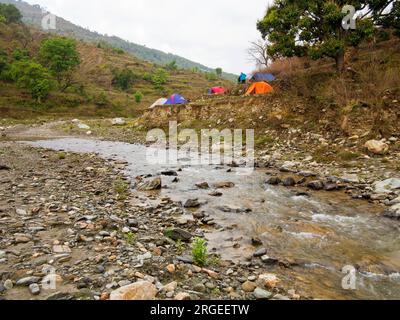 Panar River, Kumaon Hills, Uttarakhand, India Stock Photo