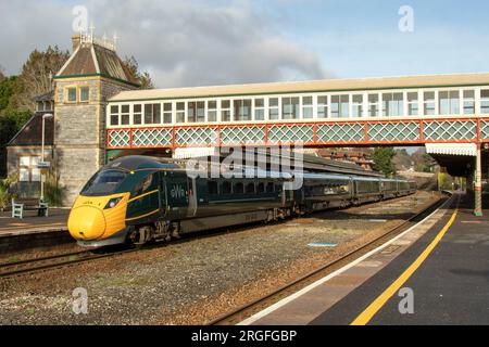 Great Western Railway Class 800 at Torquay Railway Station, Devon, UK Stock Photo