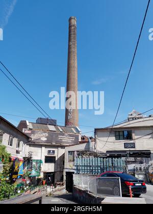 in the city of Belgrade, Serbia. August 9, 2023. Stock Photo