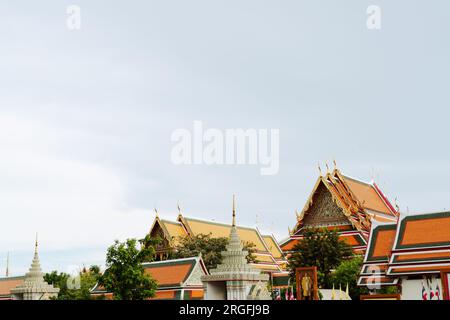 Bangkok, Thailand - June 30, 2023 : Wat Pho buddhist temple Stock Photo