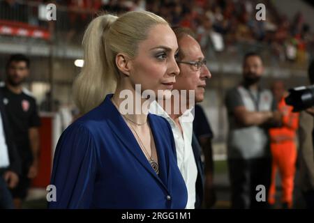 Monza, Italy. 8th Aug, 2023. Marta Frascina during the Trofeo Silvio Berlusconi match at U-Power Stadium, Monza. Picture credit should read: Jonathan Moscrop/Sportimage Credit: Sportimage Ltd/Alamy Live News Stock Photo