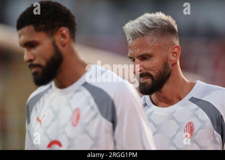 Monza, Italy - August 8, 2023, Ruben Loftus-cheek (#8 Ac Milan) During 