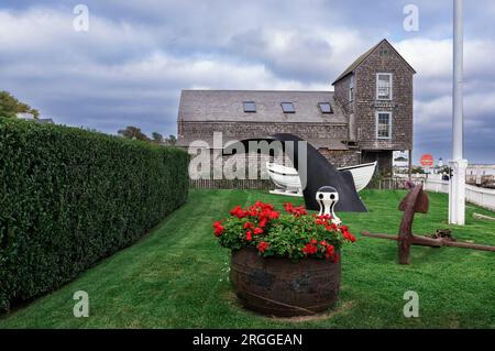 Old Sculpin Gallery exterior Stock Photo