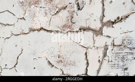 white crackled background Stock Photo