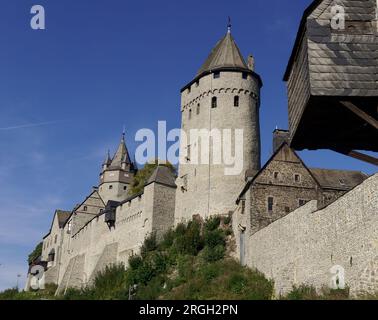altena castle with the world's first youth hostel Stock Photo