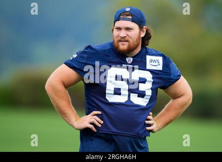 One of few competitions in Seahawks camp has Evan Brown leading race to  become starting center - The Columbian