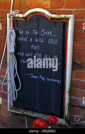 The Star Inn, CAMRA award winning pub, 17 Church St, Godalming, Surrey, England, UK,  GU7 1EL Stock Photo