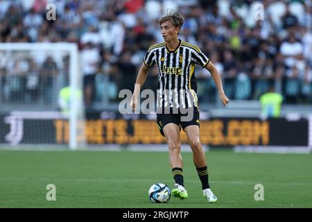 Friendly football match - Juventus FC vs Juventus U23 Next Gen Dean Huijsen  of Juventus during the