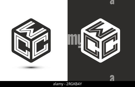 k letter logo design with illustrator cube logo, vector logo modern ...