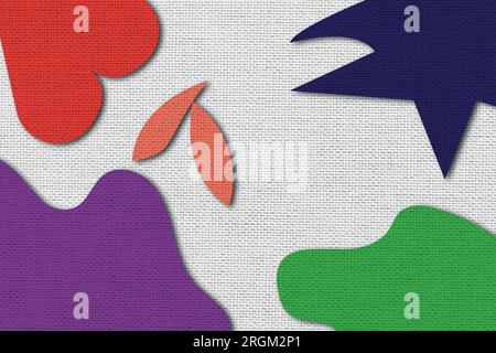 Colorful textile background. Stock Vector