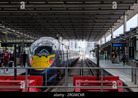 Southeastern High-speed Class 395 Javelin, St Pancras Station, Euston Road, London, England Stock Photo