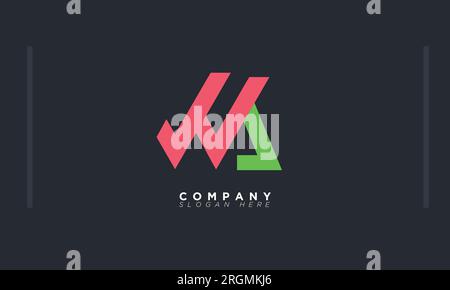 WS Alphabet letters Initials Monogram logo Stock Vector