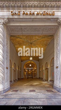 Midtown South: 1 Park Avenue, an elegant 1925 office high-rise with a ...