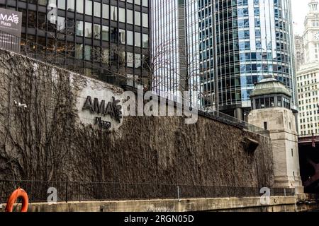 Chicago visit to all of the places that warm the soul. Living in the city. Stock Photo