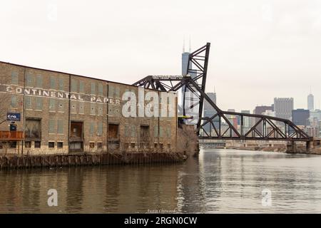 Chicago visit to all of the places that warm the soul. Living in the city. Stock Photo