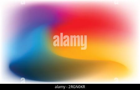 wavy mesh colorful gradation abstract background design. eps 10 vector. Stock Vector