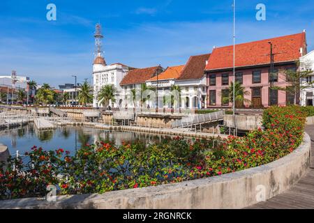 Kota Tua, Jakarta old town, the original downtown area of Jakarta, Indonesia. Stock Photo