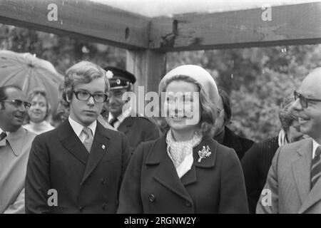 Princess Gracia of Monaco christens a lily at Floriade ca. September 1972 Stock Photo