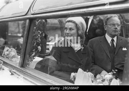 Princess Gracia of Monaco christens a lily at Floriade ca. September 1972 Stock Photo