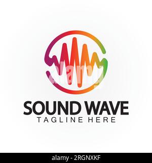 Letter S Sound Music Audio Voice Equalizer Volume Waveform Frequency Colorful Vector Logo Design Stock Vector