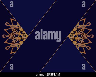 Ornamental Mandala Design for Paper Cutting and Colouring Book Stock Vector